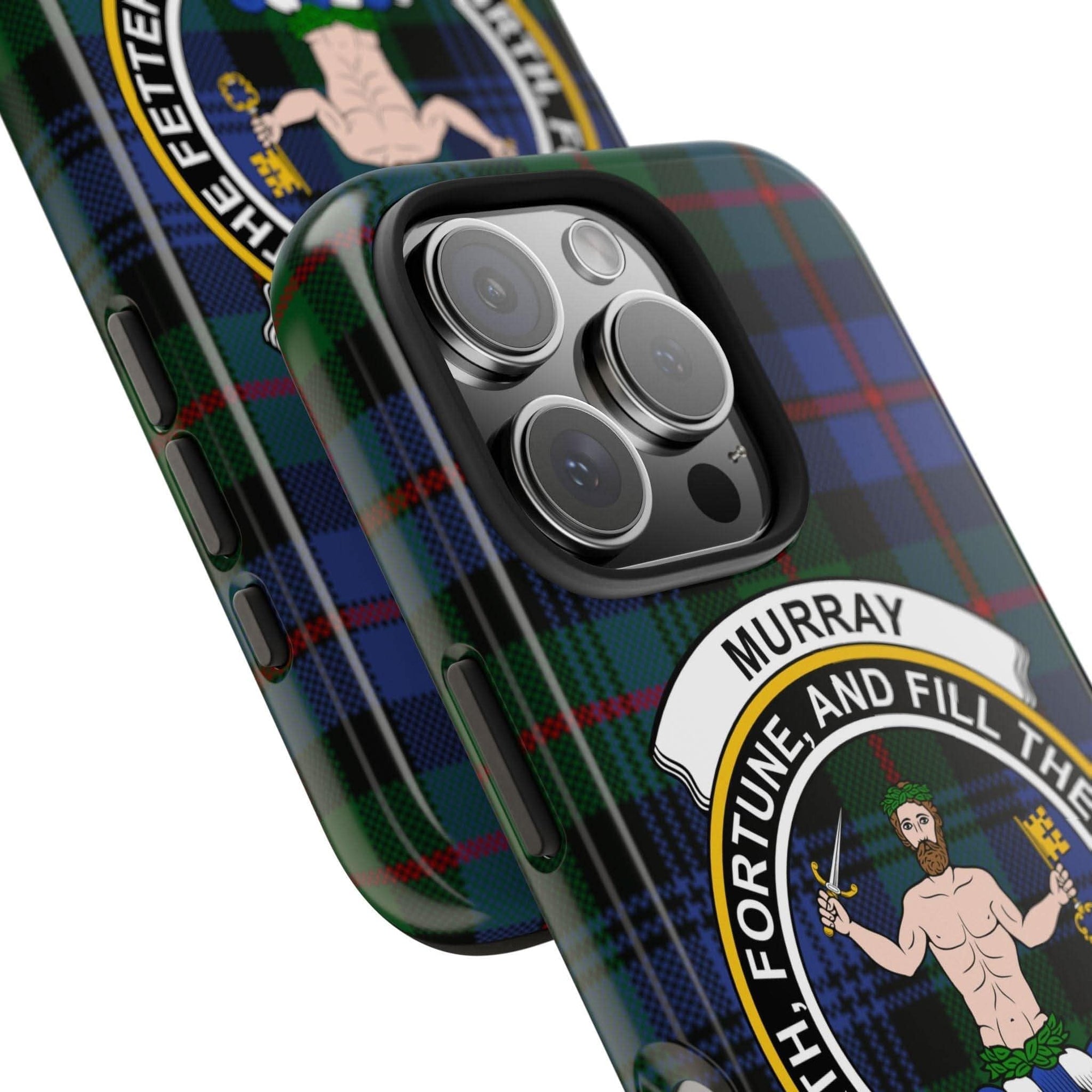 Murray Clan Scottish Tartan Cell Phone Case - Celtic Ancestry Gifts