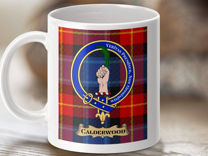 Family Crest and Tartan Design Mug product type