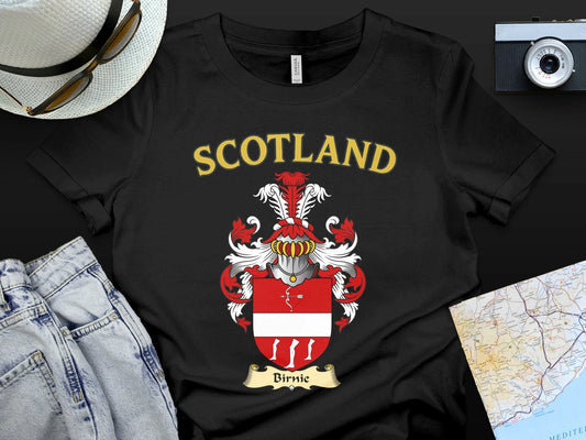 Scotland Birnie Crest Shield Black Shirt product