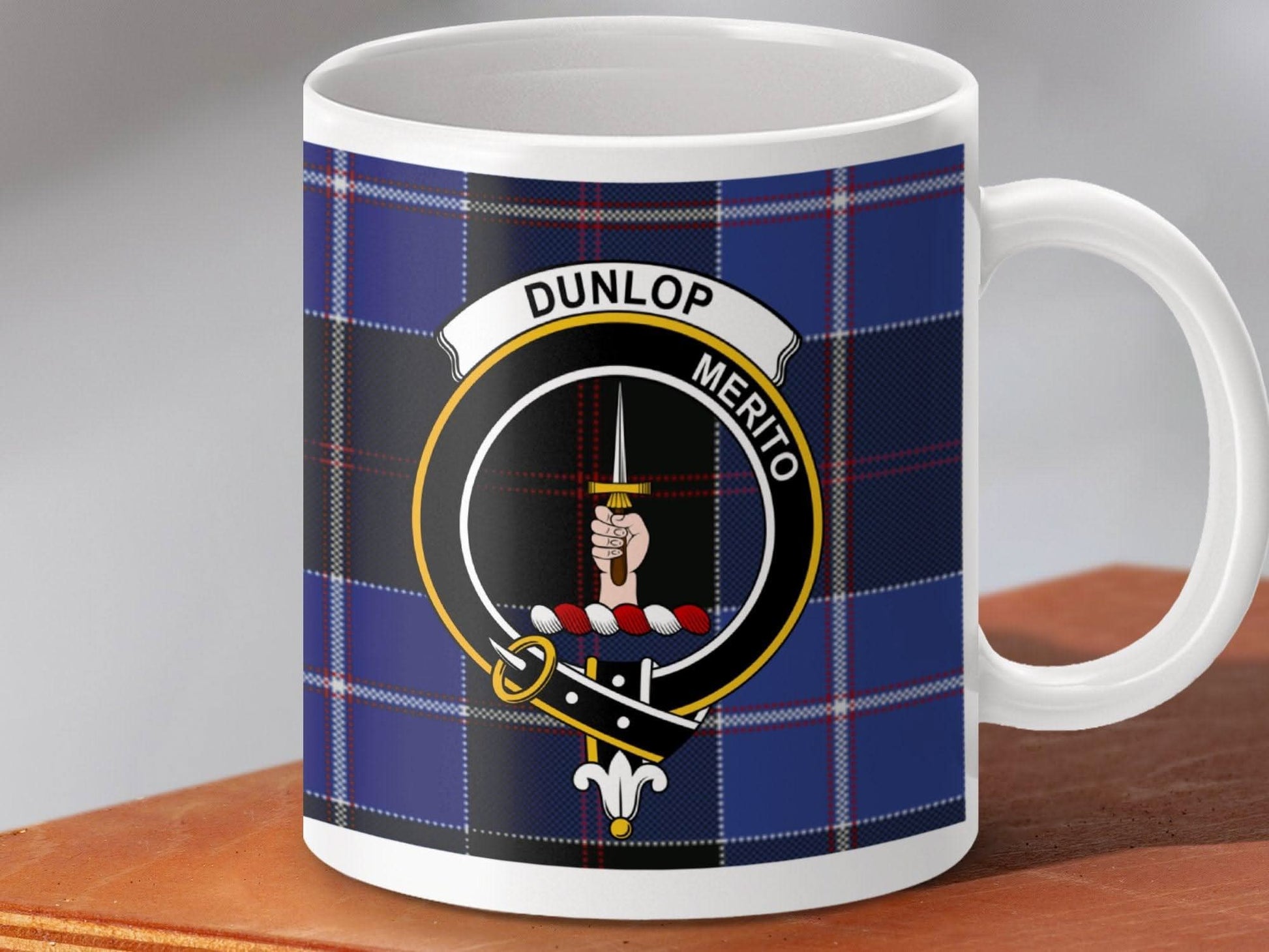 Dunlop Merito Clan Crest Tartan Mug product