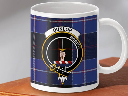 Dunlop Merito Clan Crest Tartan Mug product