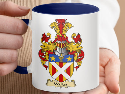 Clan Walker Scottish Coat of Arms Mug - Living Stone Gifts