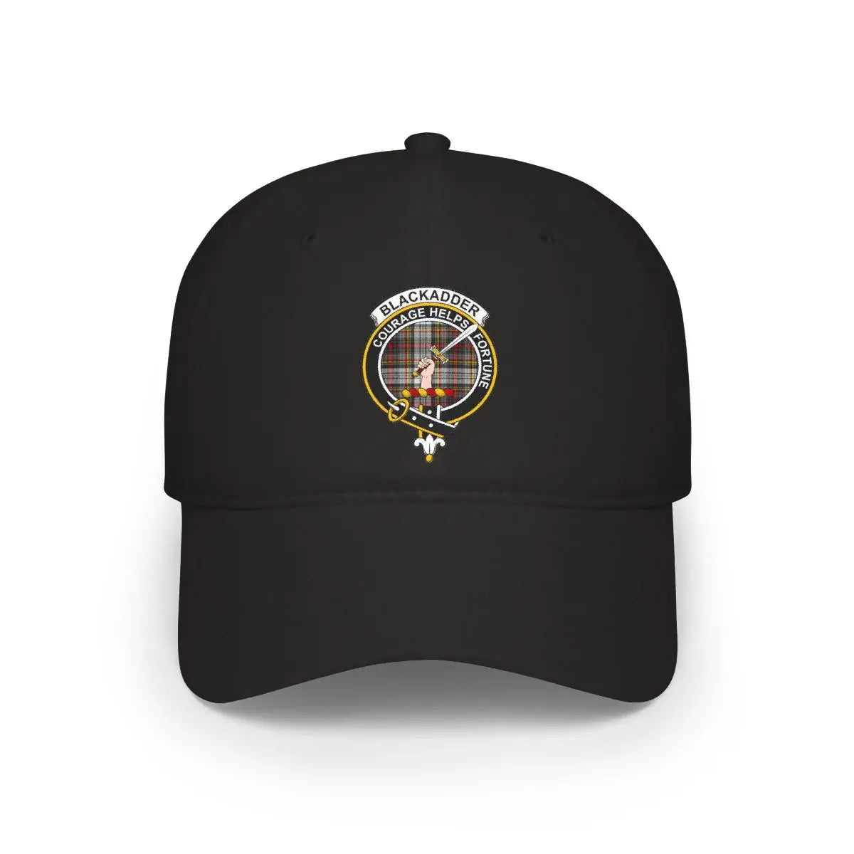 Blackadder Courage Helps Fortune Embroidered Hat