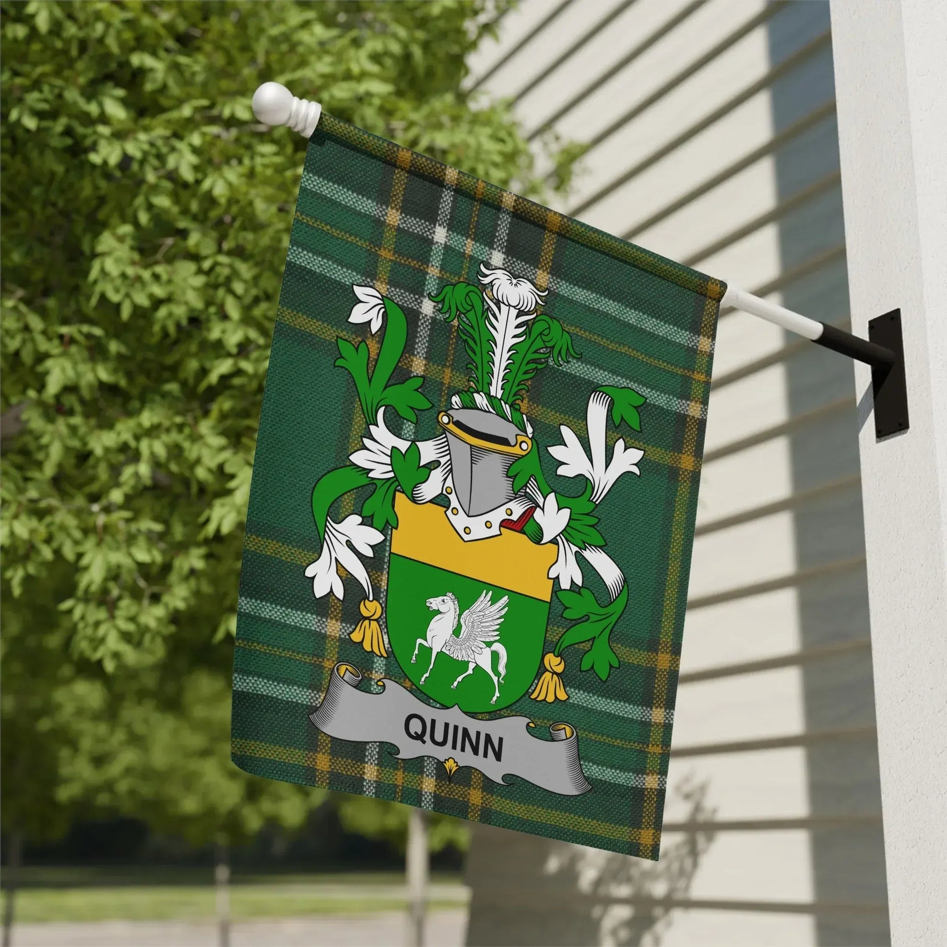Personalized Family Crest Garden Flag product