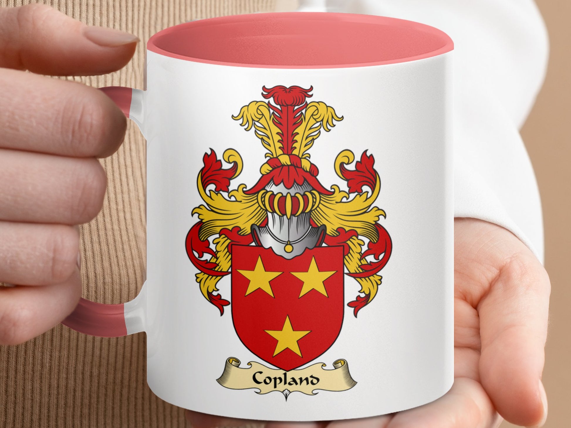 Copland Scottish Clan Accent Coffee Mug - Living Stone Gifts