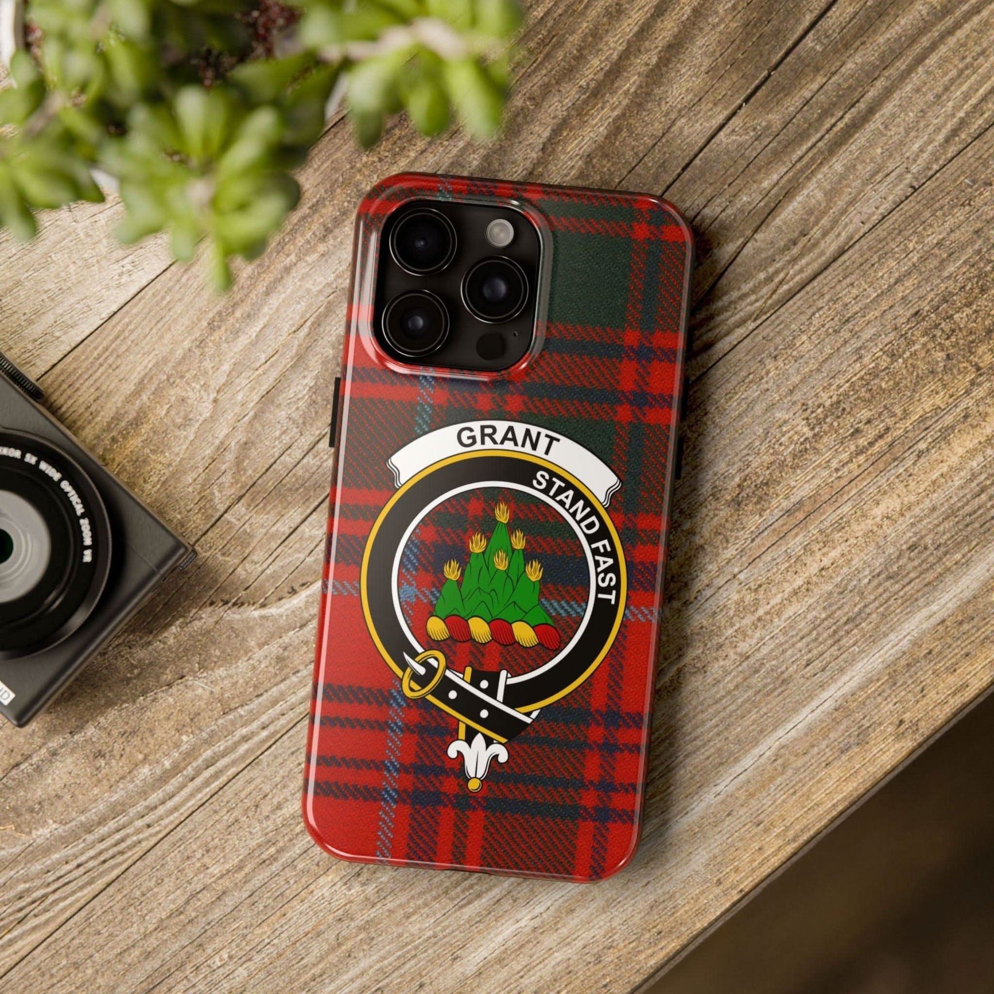Grant Clan Scottish Tartan Cell Phone Case - Celtic Ancestry Gifts