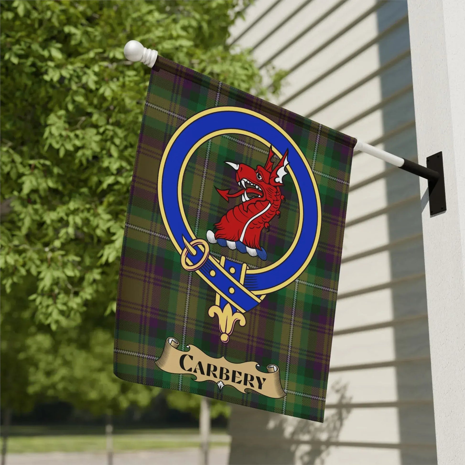 Carbery Clan Crest Tartan Wall Banner product