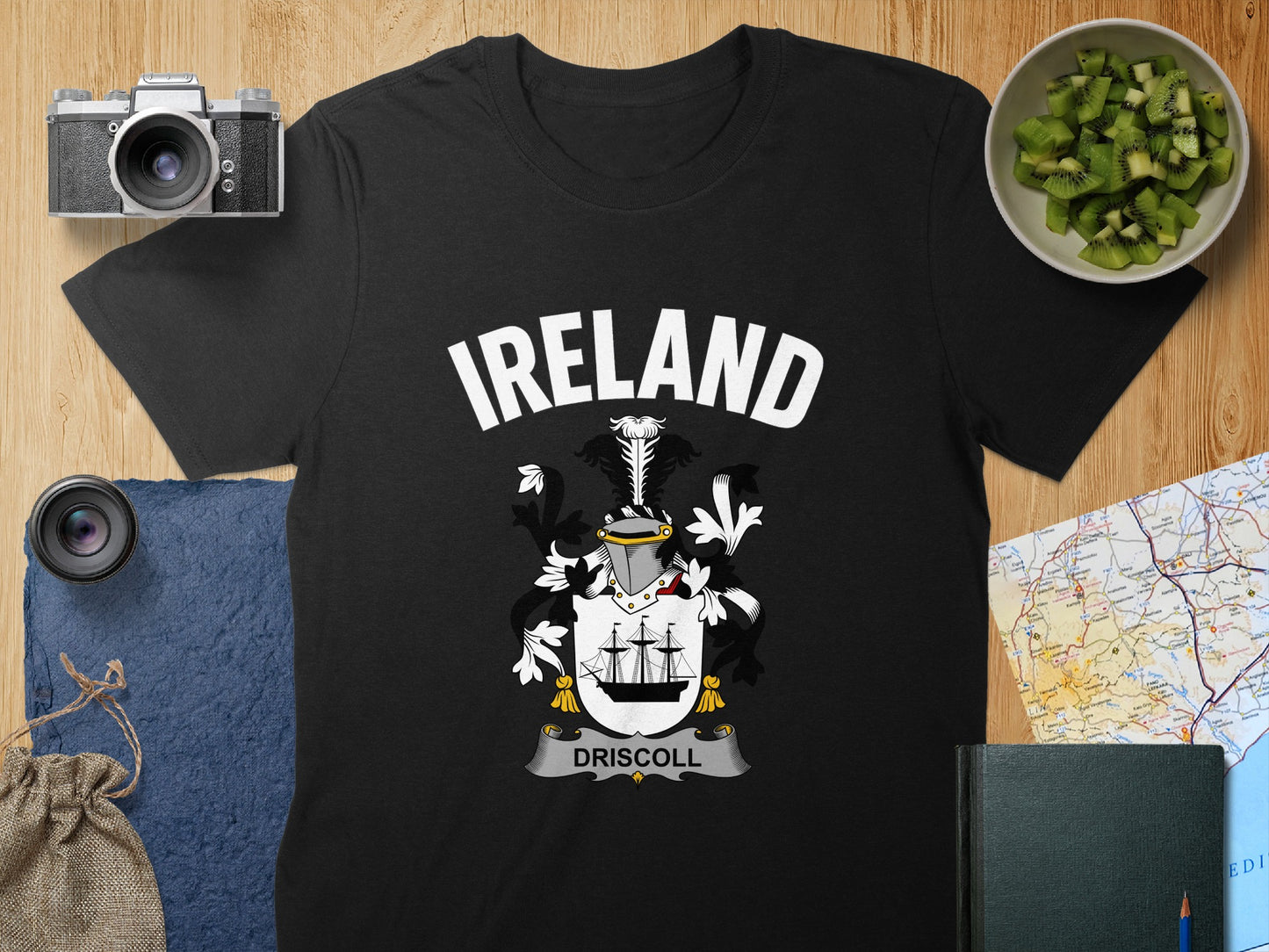 Ireland Driscoll Coat of Arms Graphic T-Shirt