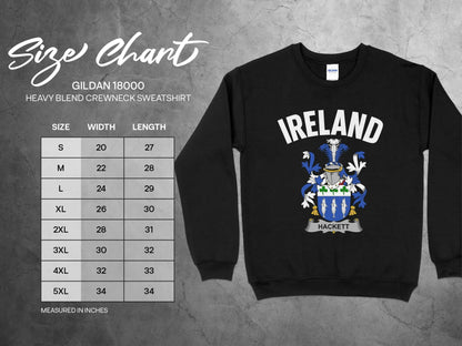 Ireland Hackett Gildan 18000 Heavy Blend Sweatshirt product