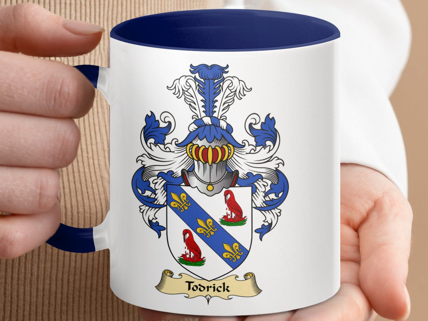 Todrick Clan Scottish Coat of Arms Mug - Living Stone Gifts