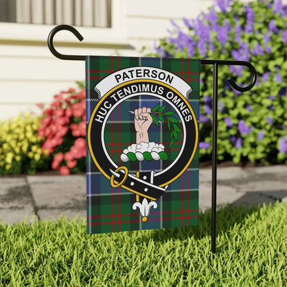 Paterson Huc Tendimus Omnes Clan Crest Garden Flag product
