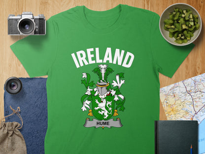 Ireland Hume Family Crest Graphic Tee