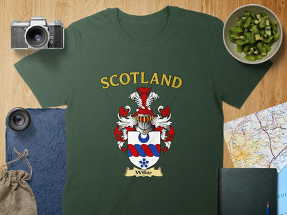 Scotland Wilkie Graphic Tee Unique Apparel product type