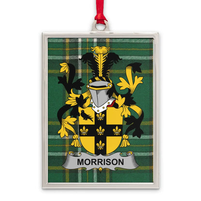 Personalized Morrison Family Crest Tartan Plaid Product
