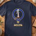 Turing Scottish clan crest T-shirt in Navy