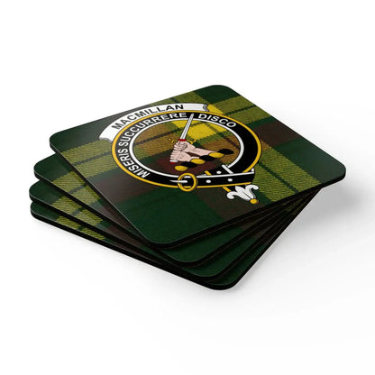 Macmillan Tartan Clan Crest Coasters product type