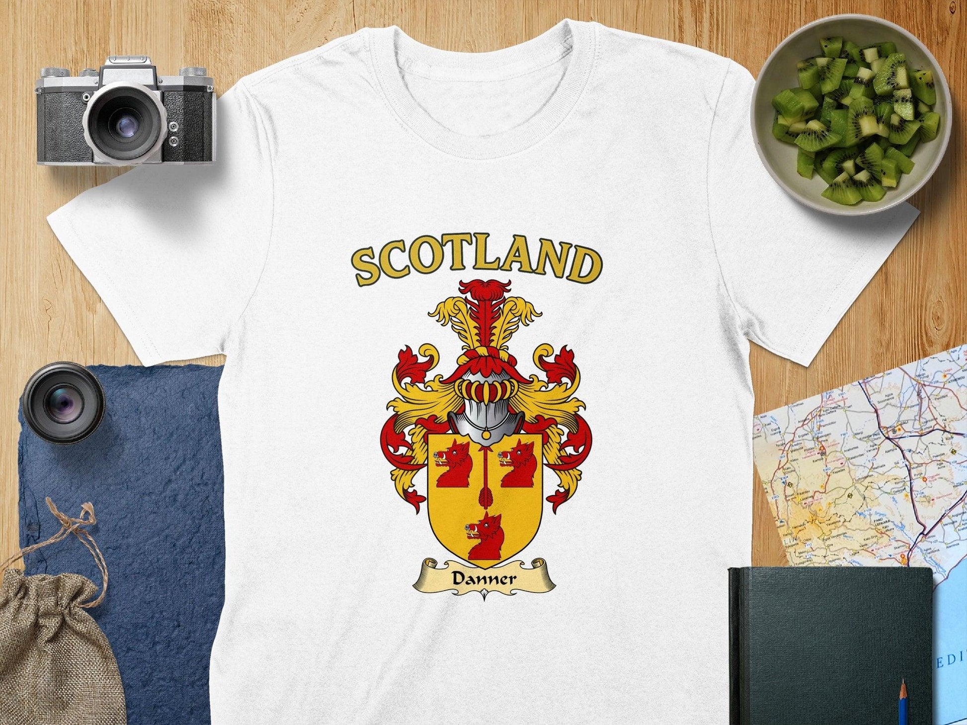 Scotland Coat of Arms Graphic Print T-Shirt product