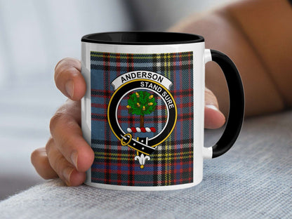 Anderson Stand Sure Scottish Tartan Pattern Mug - Living Stone Gifts