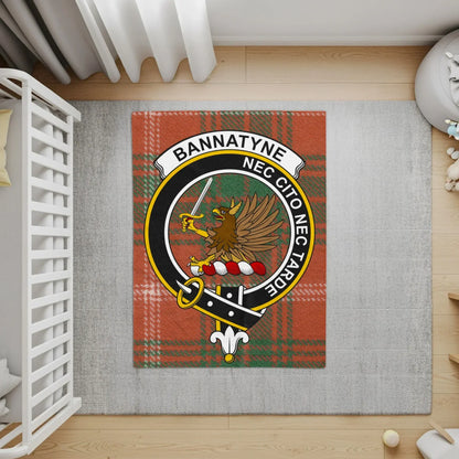Bannatyne Crest Tartan Rug for Home Decor product