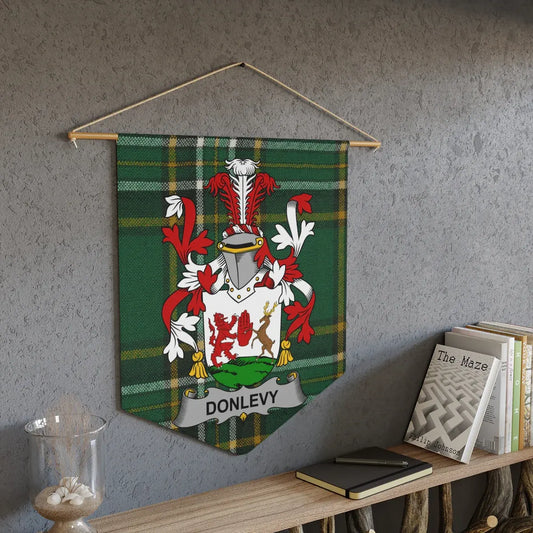 Donlevy Coat of Arms Wall Hanging Decor product
