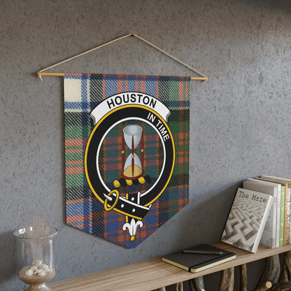 Houston In Time Wall Hanging Tapestry product type