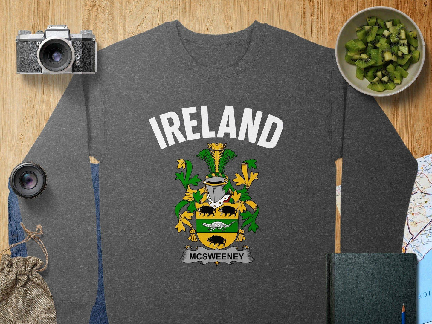 Ireland McSweeney Family Crest Long Sleeve Shirt product