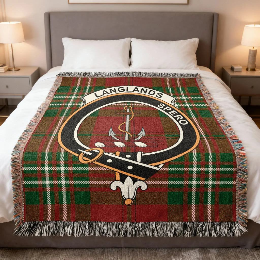 Langlands Spero Tartan Throw Blanket for a Cozy Home
