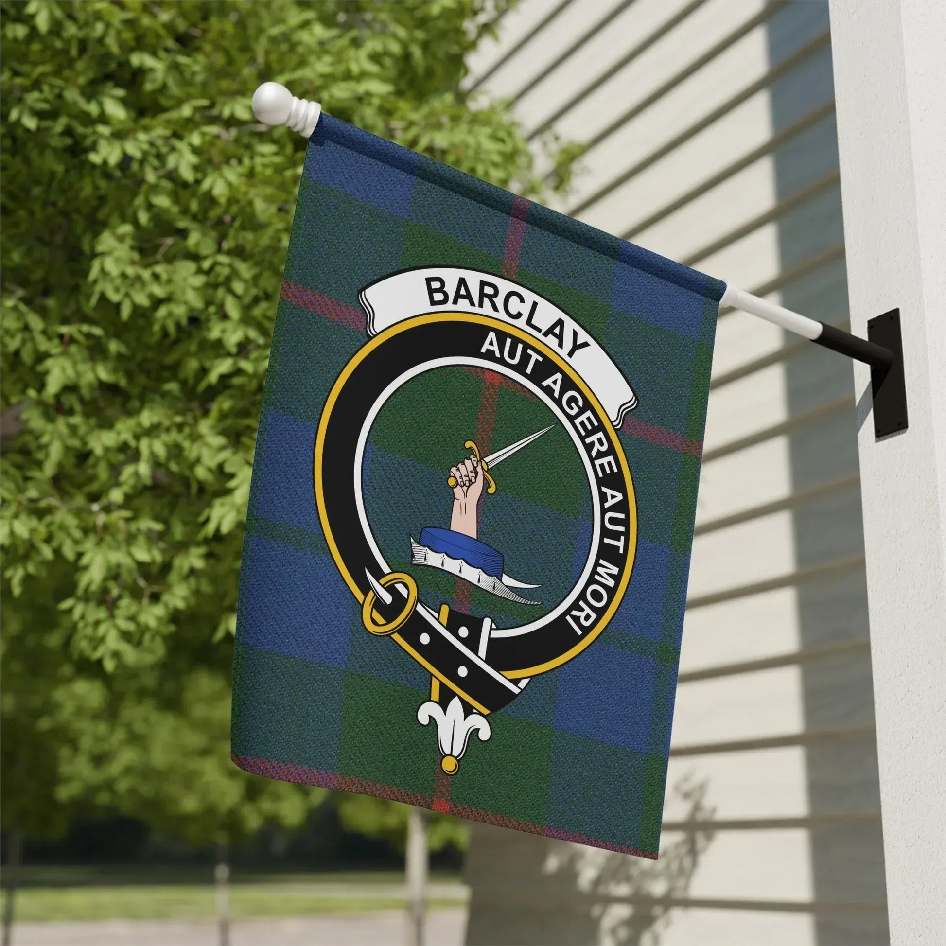 Barclay Flag with Aut Agere Aut Mori Crest product