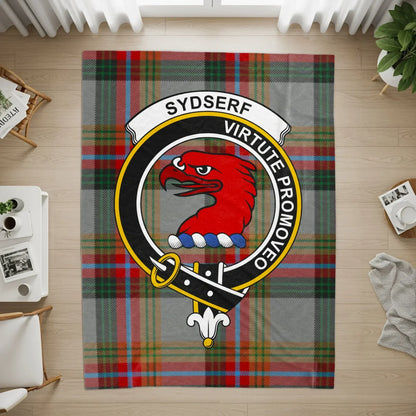 SYDSERF Virtute Promoveo Plaid Pattern Rug product