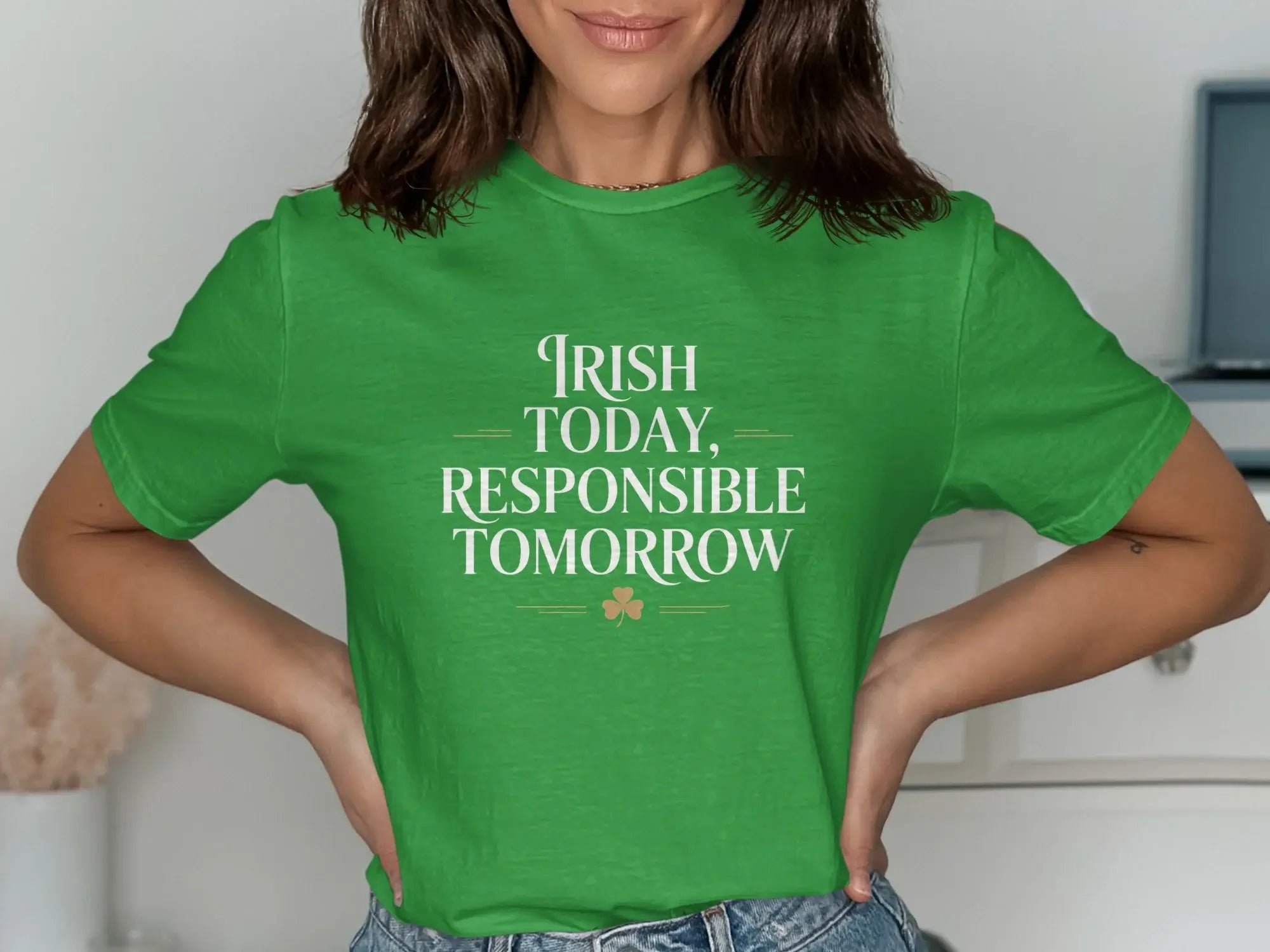 Irish Today Responsible Tomorrow Graphic Tee