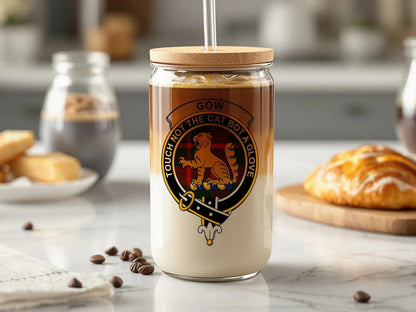 Touch Not the Cat Glass Tumbler Product