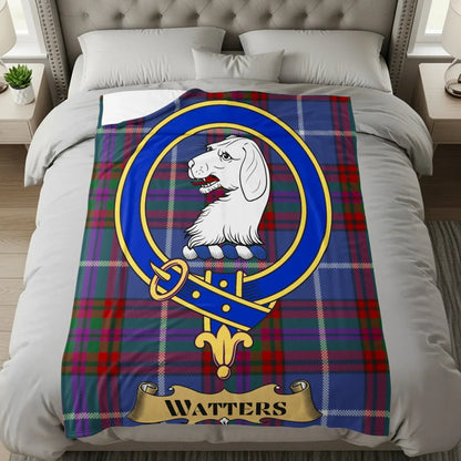 Watters Tartan Print Blanket Cozy Tartan Bedding product