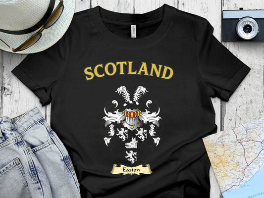 Scotland Graphic Tee with Family Crest Product Type