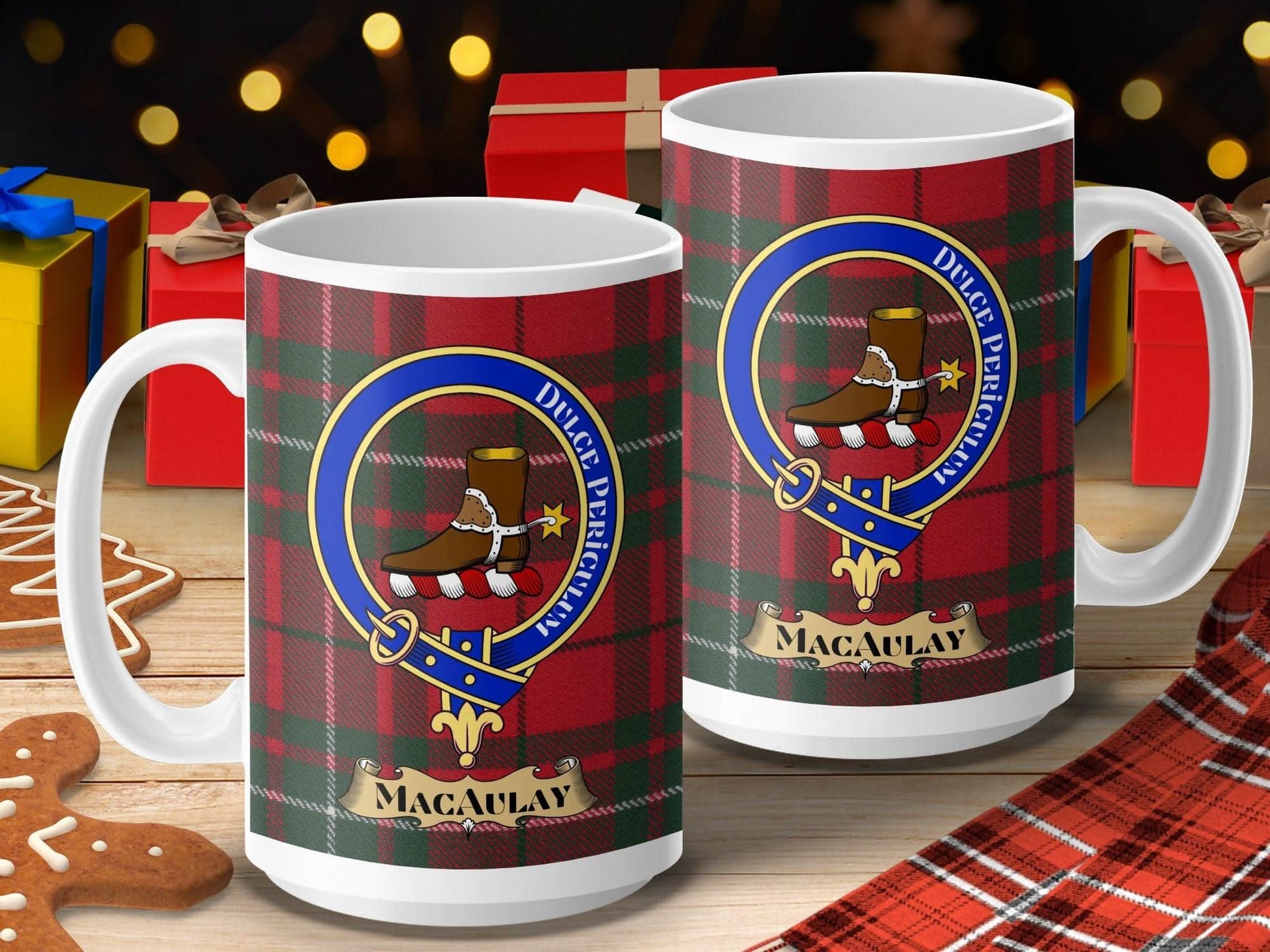 Macaulay Clan Tartans Mug Vibrant Scottish Heritage product type