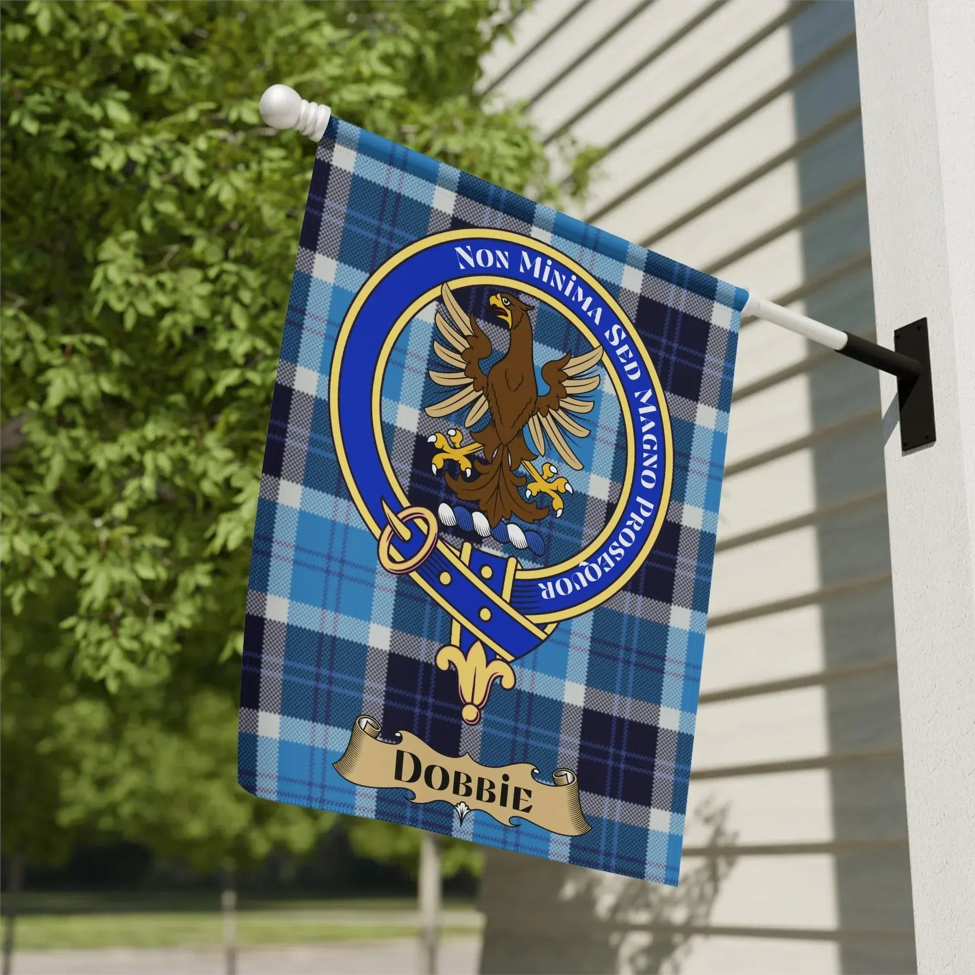 Scottish Clan Crest Tartan Flag Dobbie product type