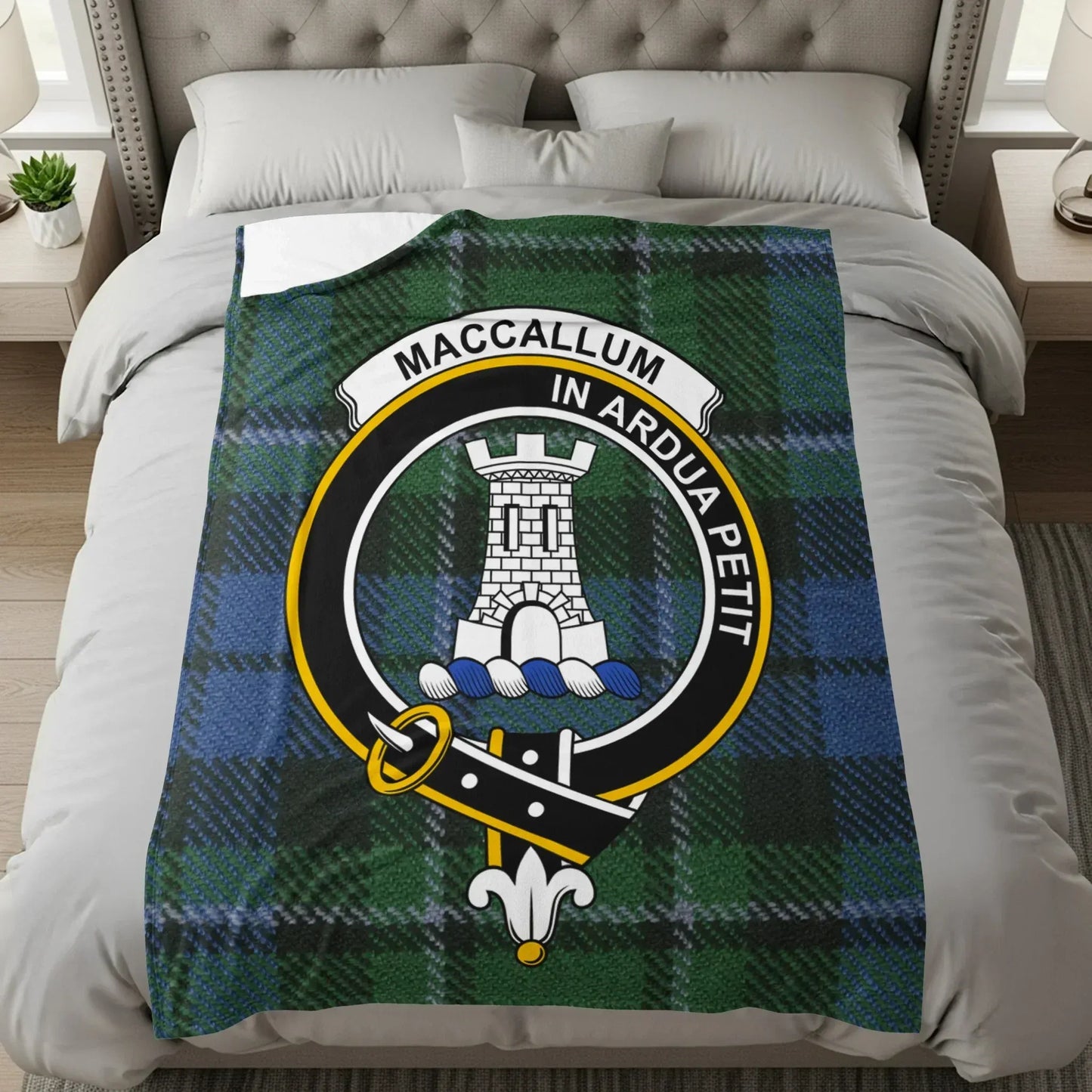 Maccallum In Ardua Petit Tartan Blanket product