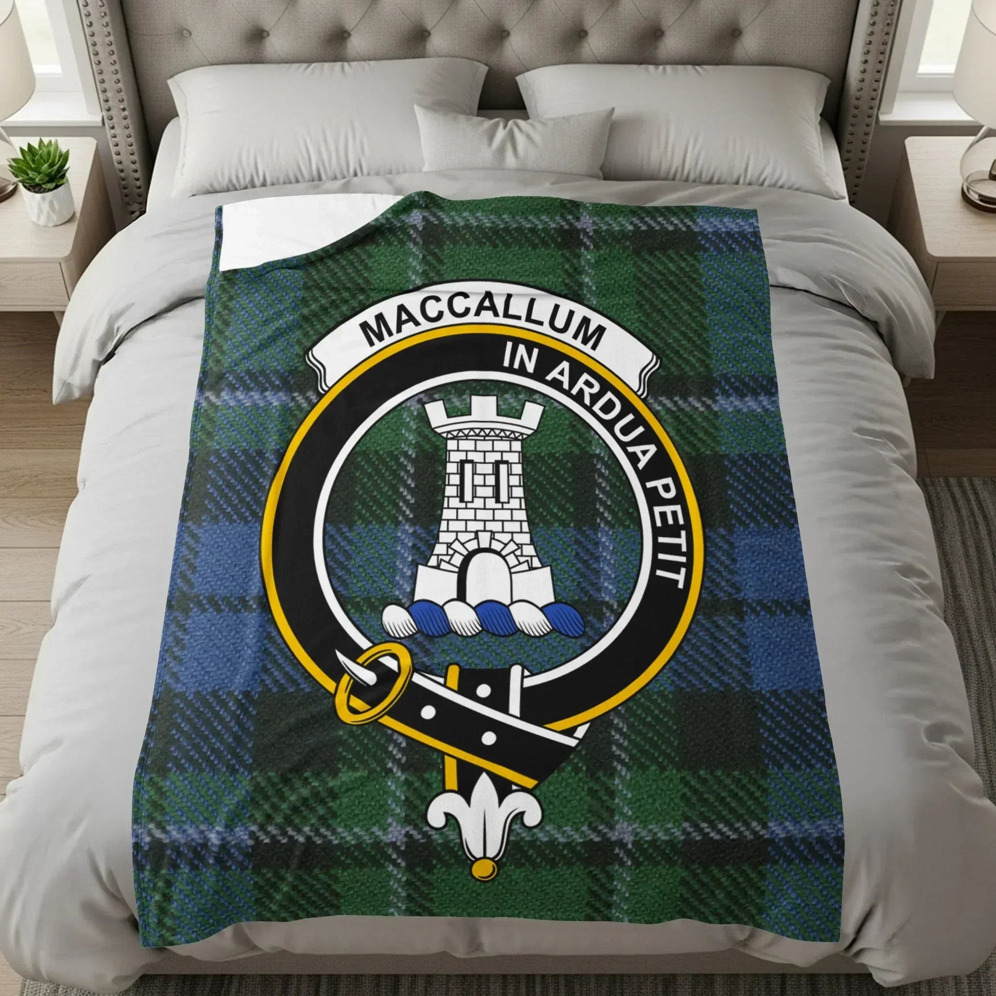 Maccallum In Ardua Petit Tartan Blanket product