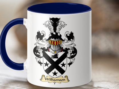 Williamson Scottish Coat of Arms Mug - Living Stone Gifts