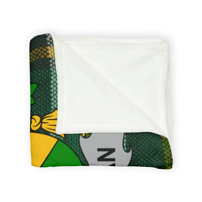 Vibrant Green Gold Relaxing Blanket product