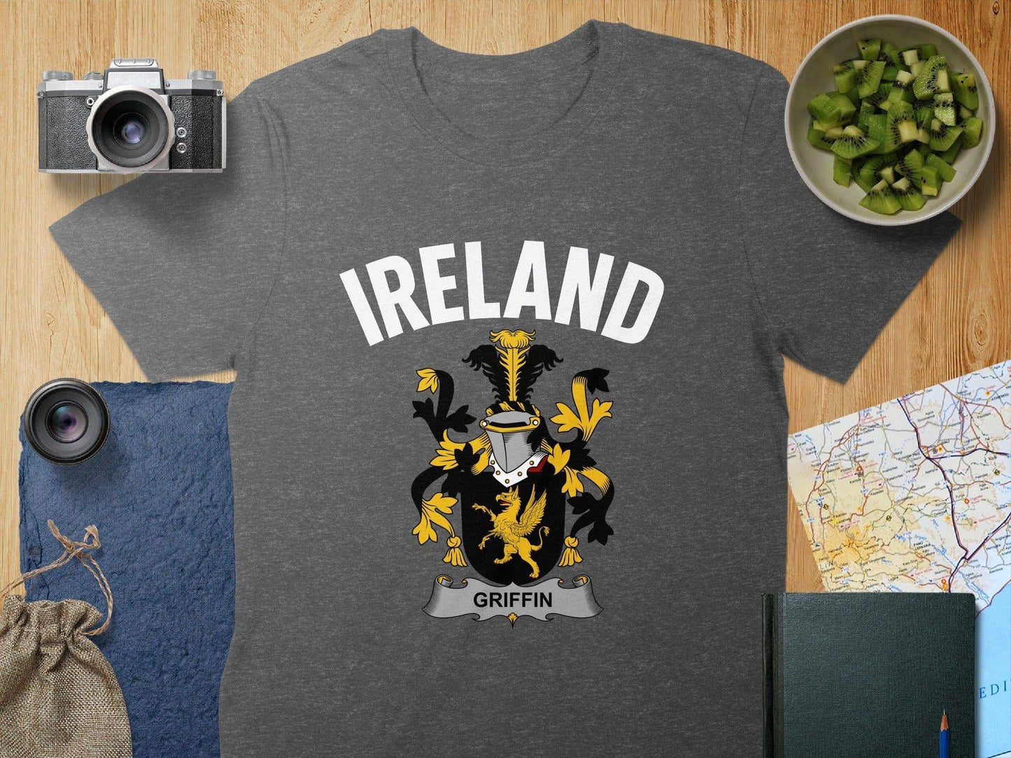 Ireland Griffin Family Heritage Crest T-shirt product