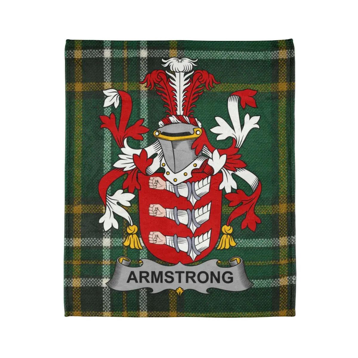 Armstrong Family Crest Tartan Plaid Blanket product