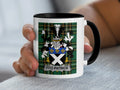 Fitz-Patrick Irish family crest black accent mug