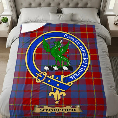 Patrem Intellige Fidelis Stopford Tartan Blanket product
