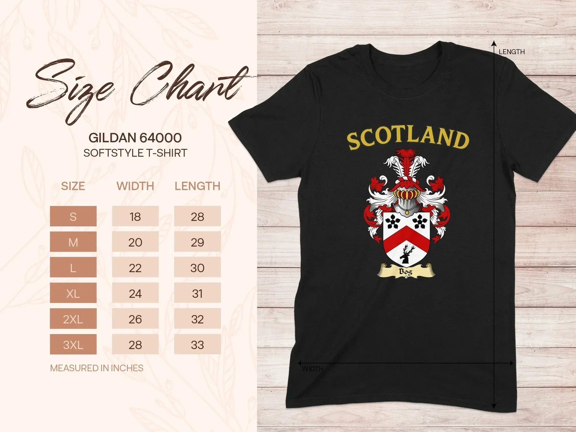 Scotland Crest Family Shirt Gildan 64000 Softstyle T-Shirt product