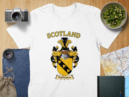 Scotland Dishington Family Crest T-Shirt product