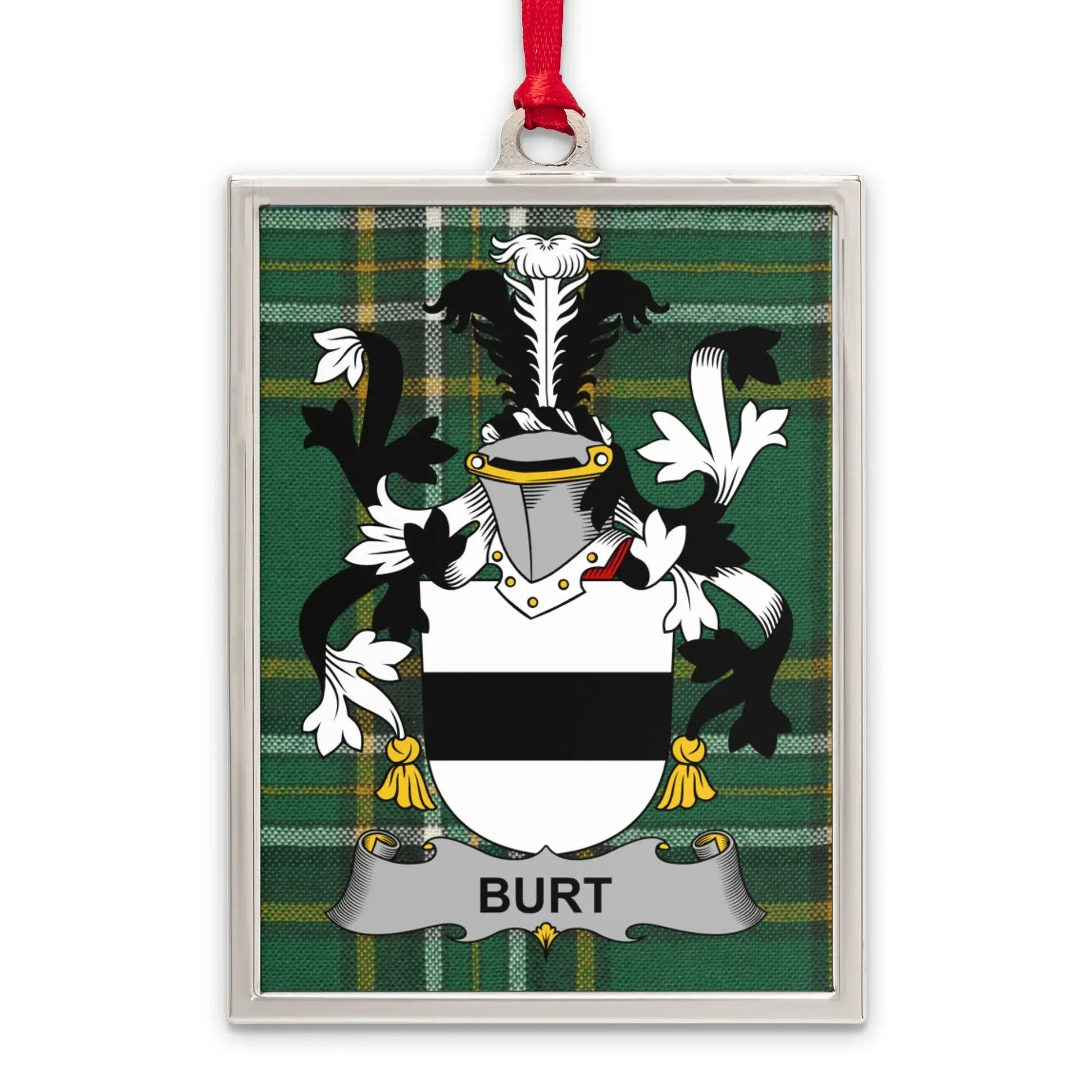 Family Crest Burt Ornament Decorative Product