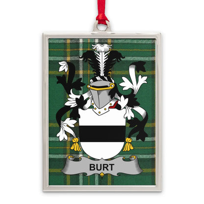 Family Crest Burt Ornament Decorative Product