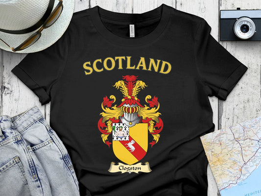 Scotland Closton Crest Graphic T-shirt product