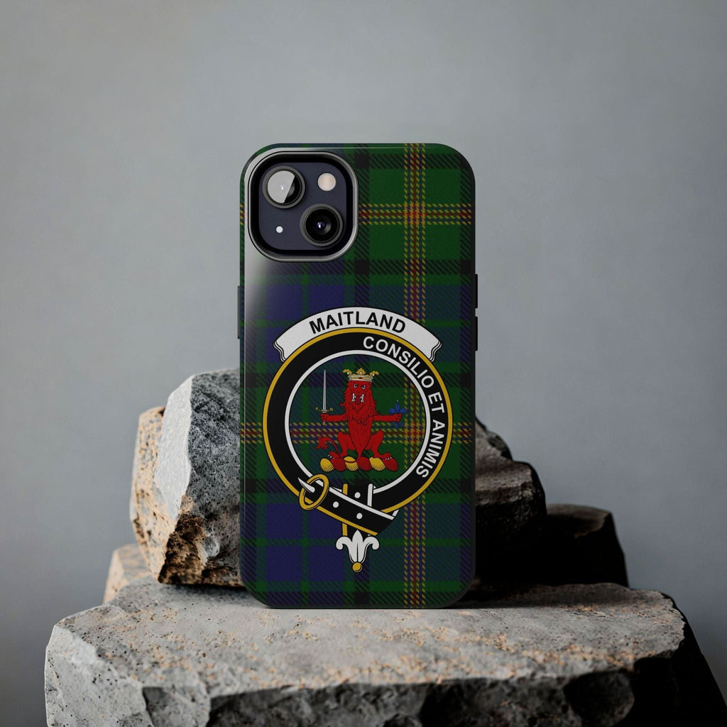 Maitland Clan Scottish Tartan Cell Phone Case - Celtic Ancestry Gifts
