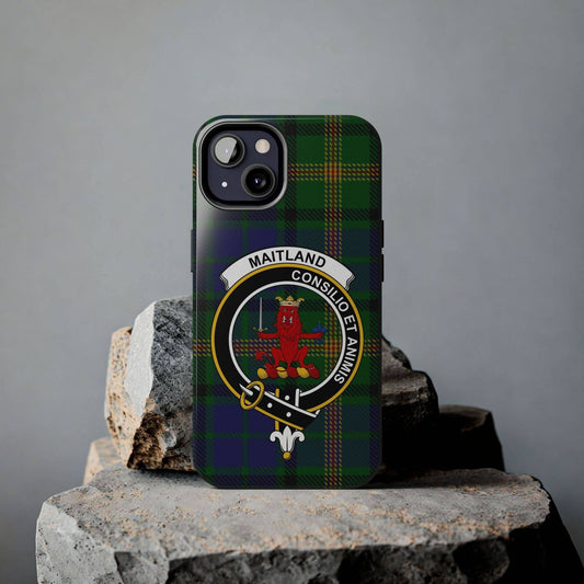 Maitland Clan Scottish Tartan Cell Phone Case - Celtic Ancestry Gifts